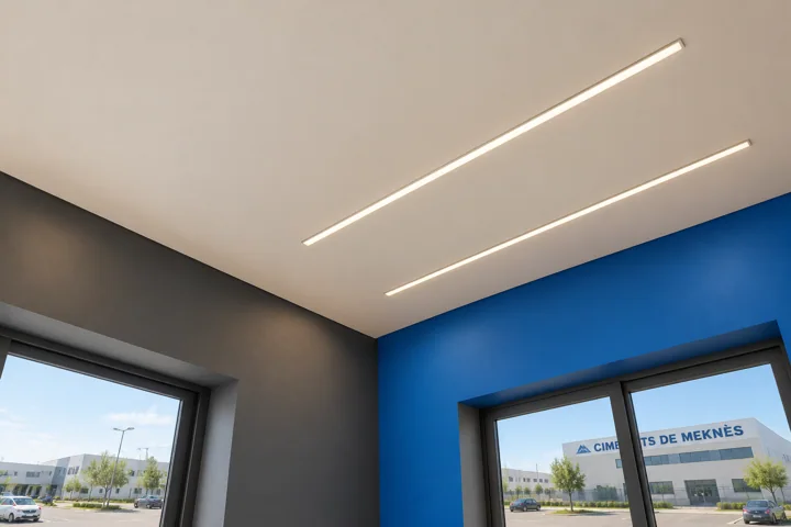 Conseil clients · Ouest — Plafond & lumière
