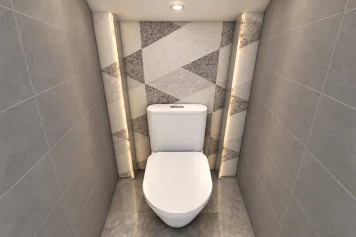 Sanitaires · RDC — Vue d’ensemble