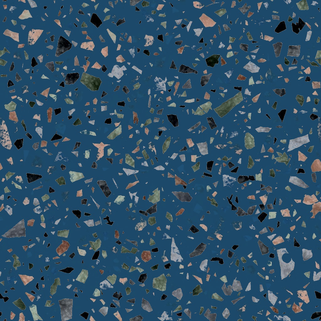 Texture terrazzo du projet
